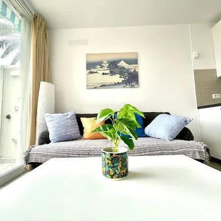 아파트 Apartamento Con Wifi, Piscina, Cerca Playa En Tenerife Sur *