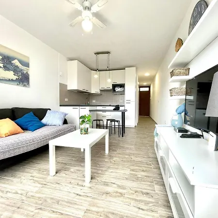 Apartamento Con Wifi, Piscina, Cerca Playa En Tenerife Sur דירה *