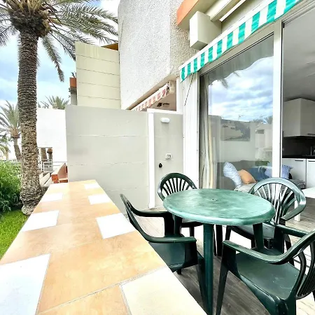 Apartamento Con Wifi, Piscina, Cerca Playa En Tenerife Sur